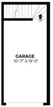 Blackline - 1 car garage