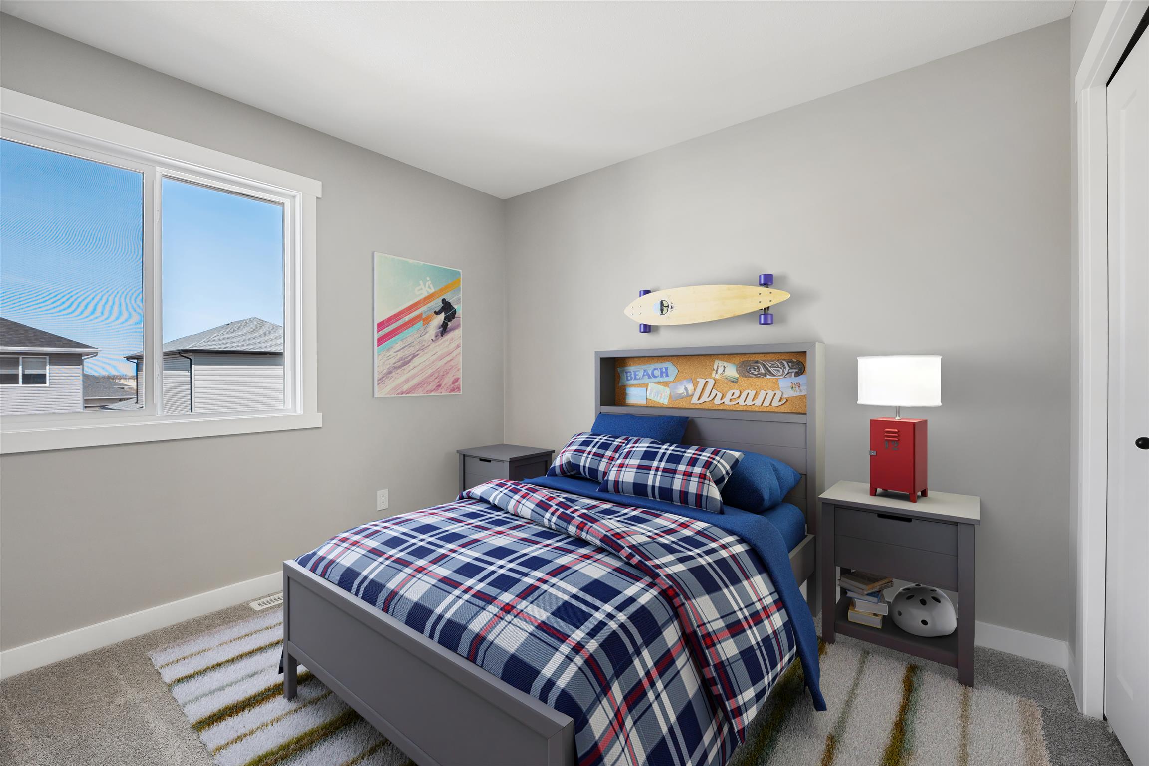 Bedroom 3 - Kids _ Staged