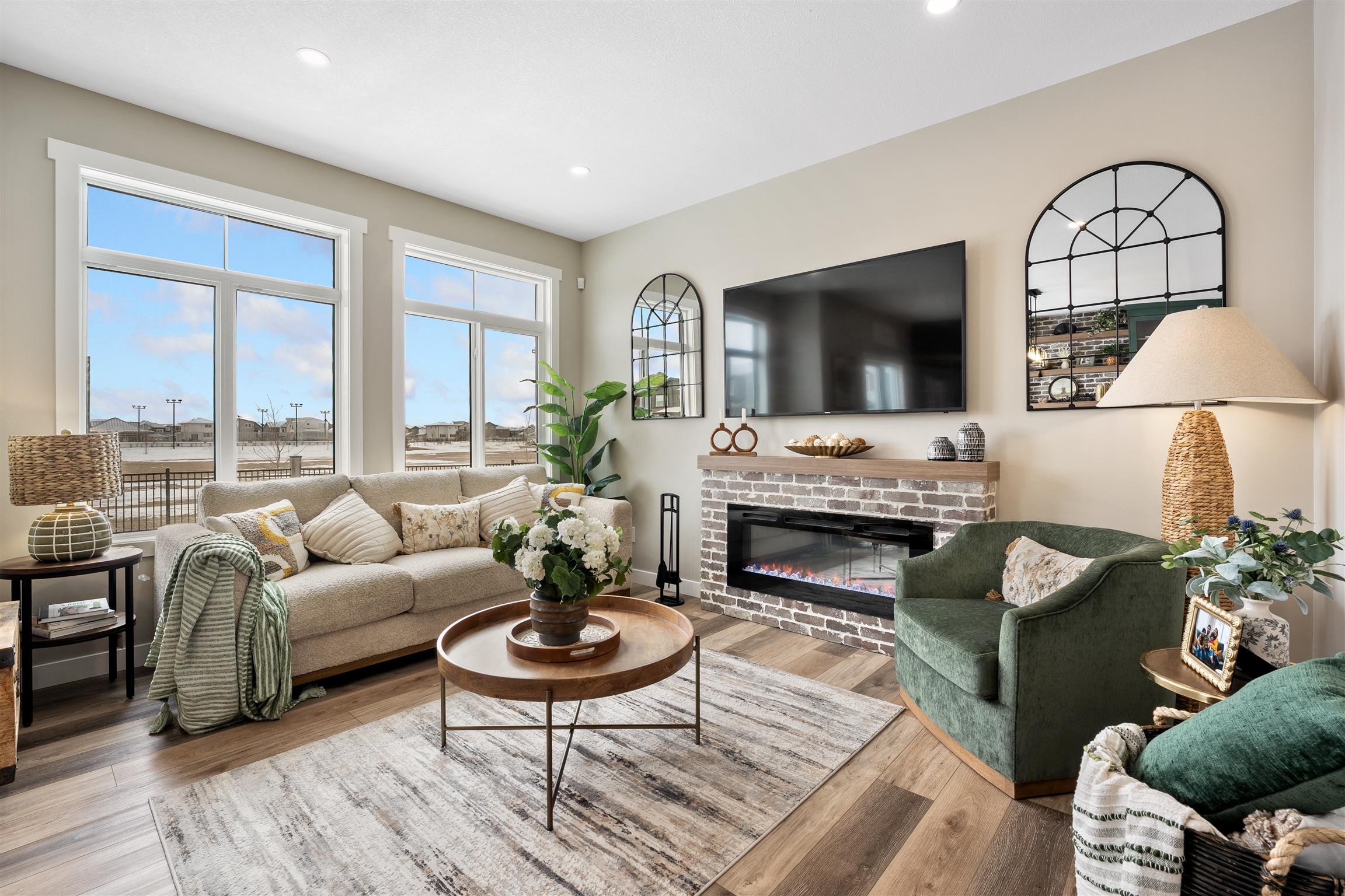 Living Area 2 _ Staged