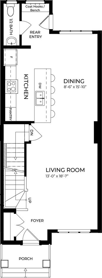 Blackline - Main Floor