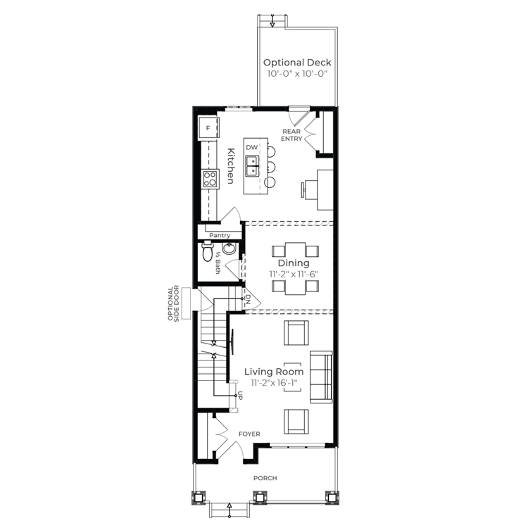 Misto Blackline - main floor