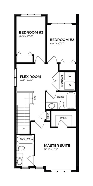 Blackline: Upper floor
