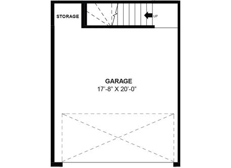 Blackline - 2 car garage