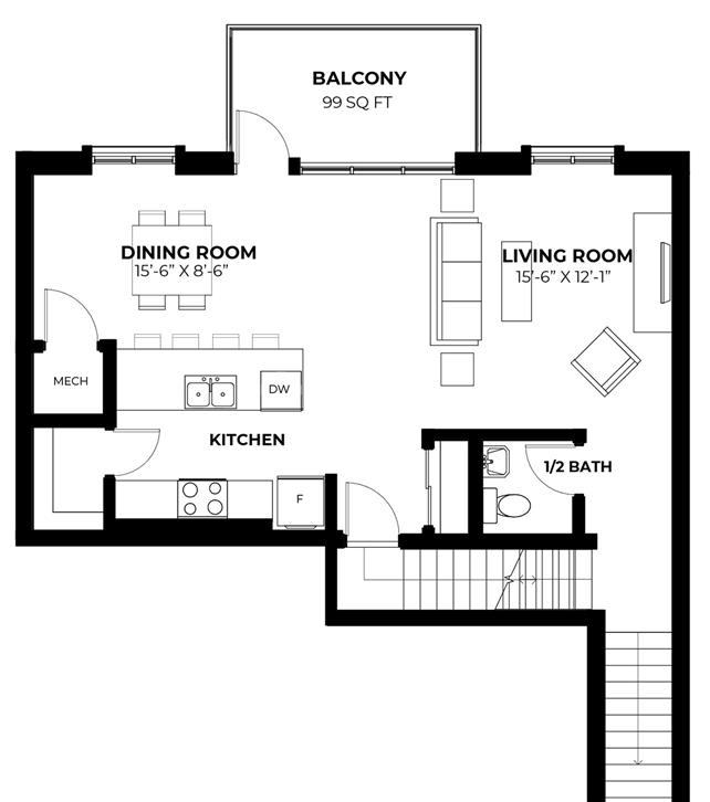 Blackline - Main Floor