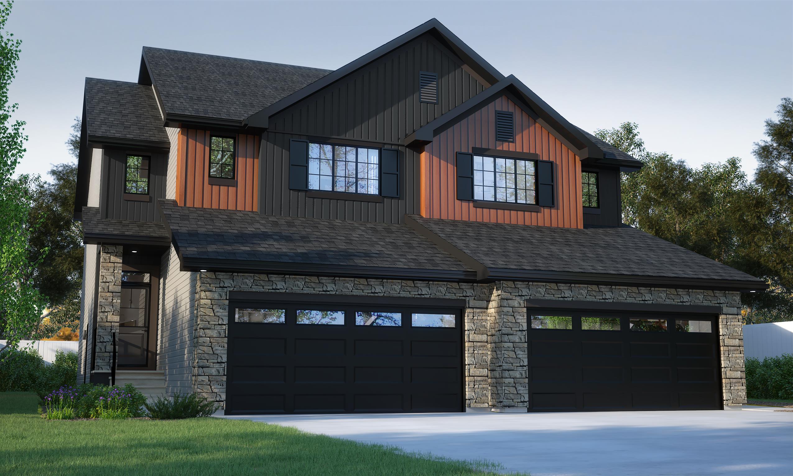 External Front Rendering Four Dallas Landon B